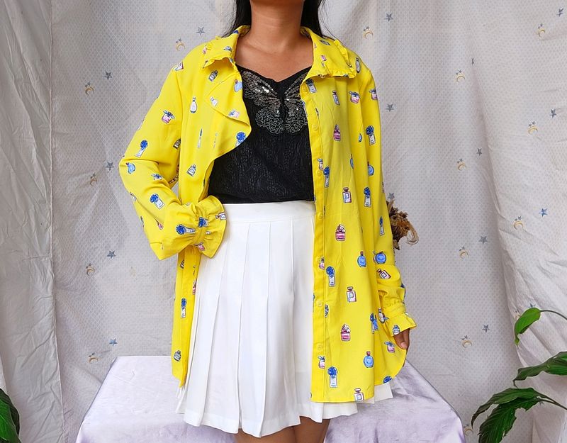Korean Beautiful Printed Shirt