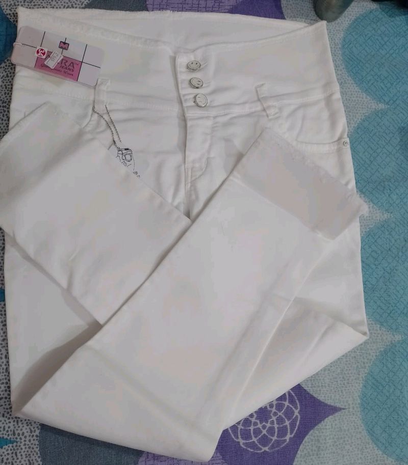 White jeans 34 - New With Tag