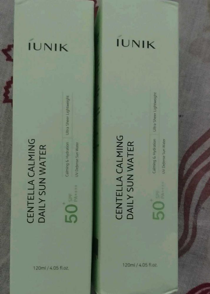 IUNIK Centella Calming Daily Sun Water SPF 50