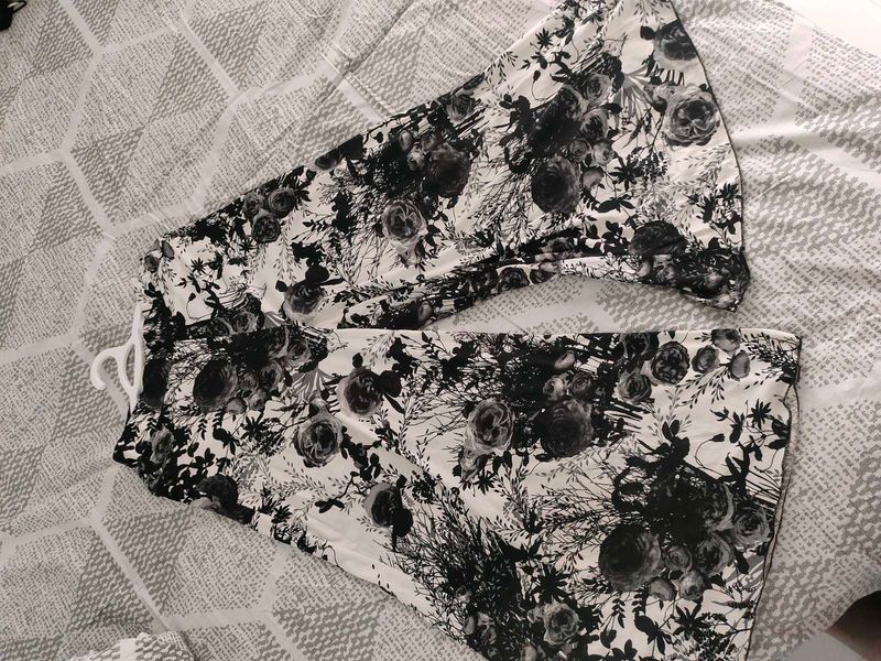 Floral Print Plazzo