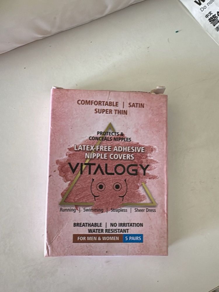 Vitalogy Latex-Free Adhesive Nipple Covers