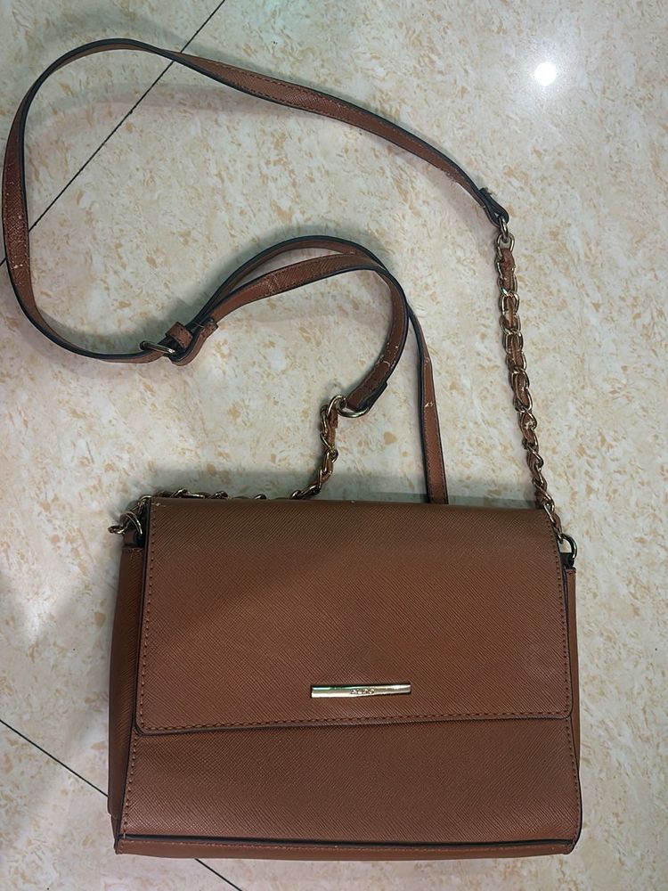 Aldo Brown Sling Bag