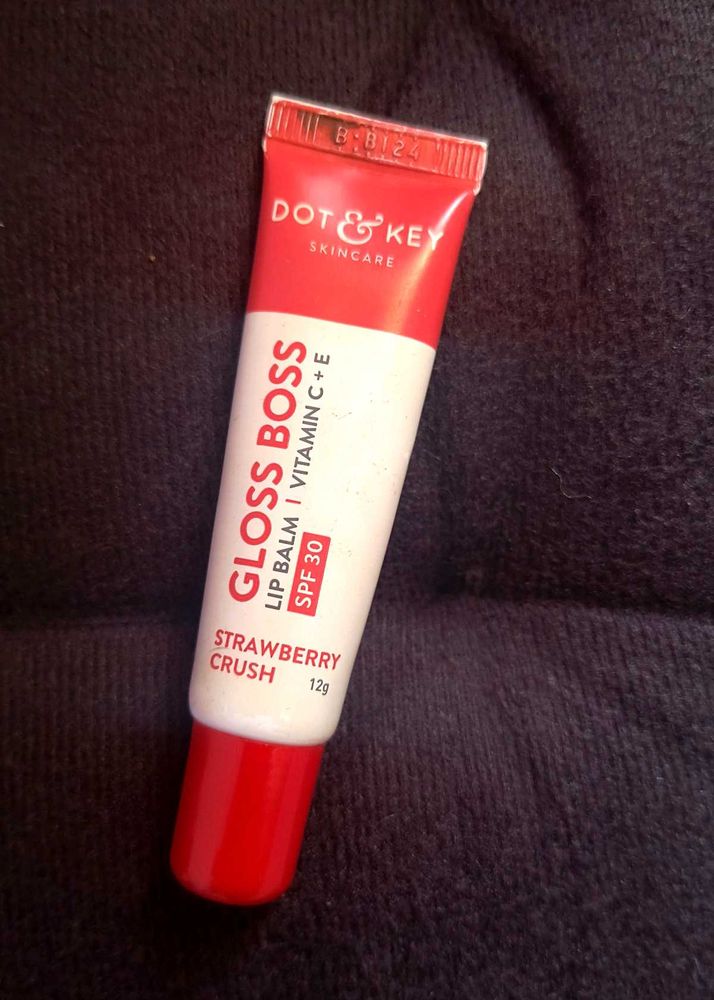 Dot &amp; Key Gloss Boss Strawberry Crush Lip Balm