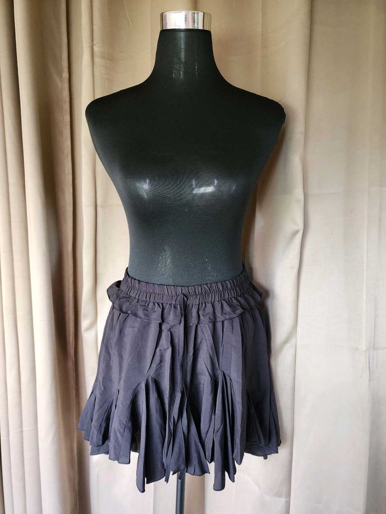 Ruffled Mini Skirt