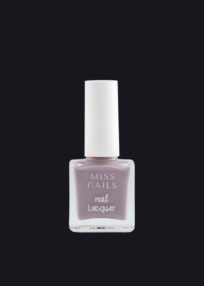 the light lilac nail paint