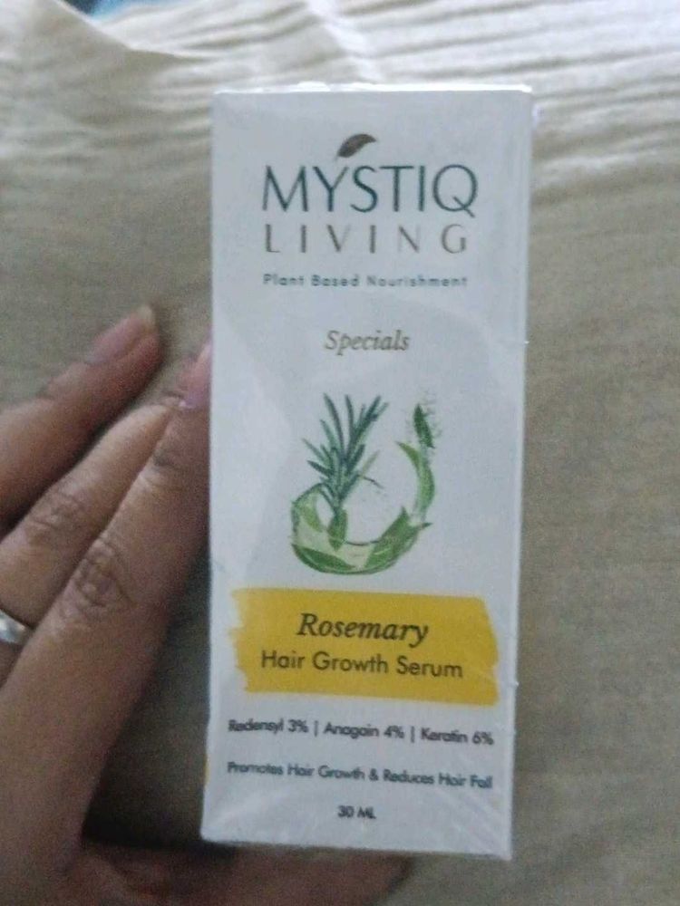 Mystiq Living Rosemary Hair Growth Serum