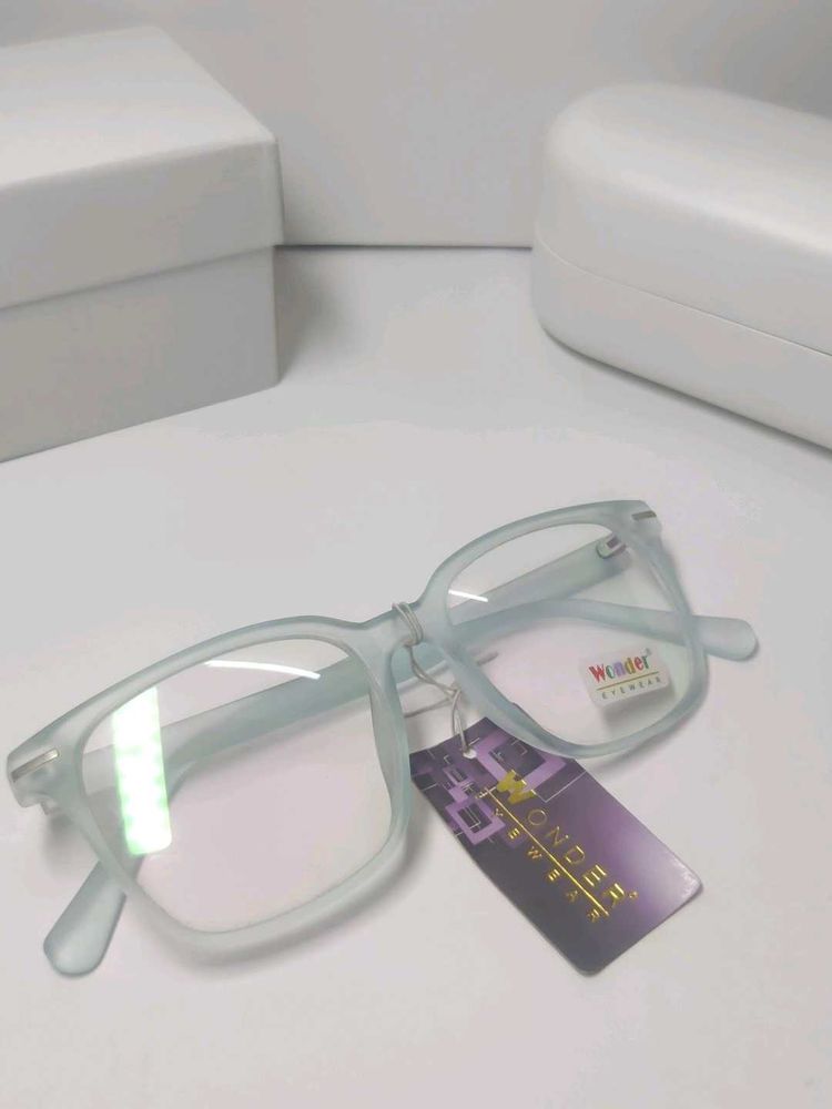 Stylish Sky Blue Eyeglasses