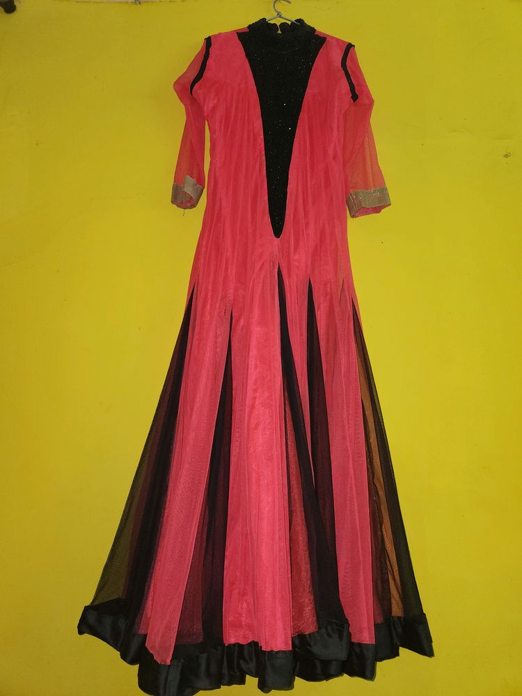 Dark Peach Full Lenght Anaarkali GOWN