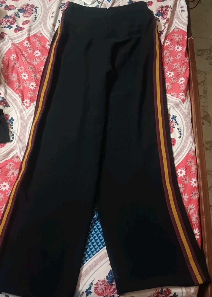 Black Wide Leg Pants with top, co ords