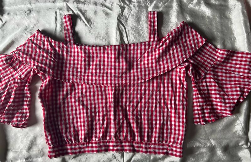 CHECKED CROP TOP WITH ADJUSTABLE STRAP PINTEREST
