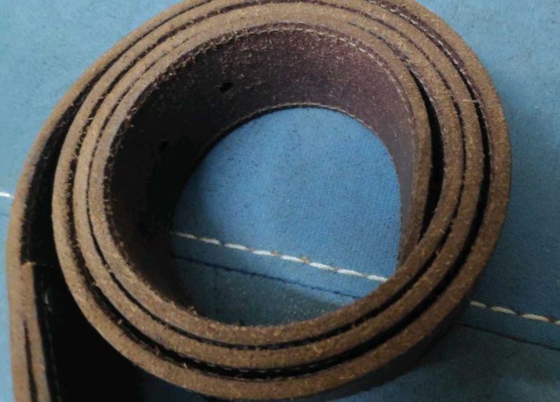 Genuine leather heavy duty belt