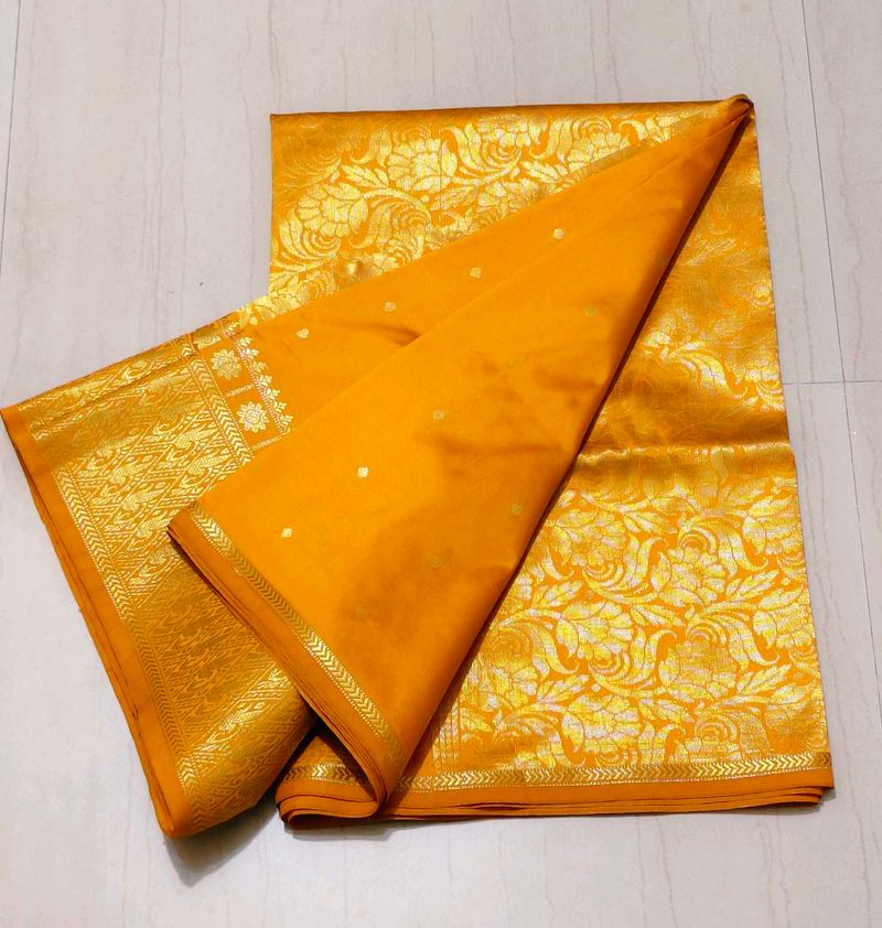 Elegant Yellow Saree