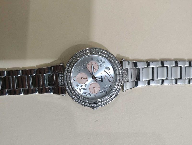 Timex Women's Silver-tone Watch