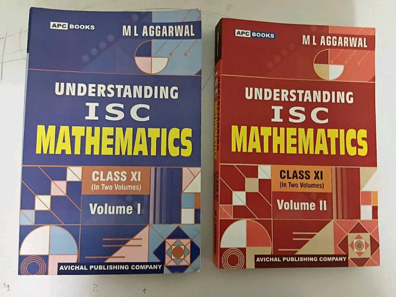 BRAND NEW ISC XI MATHEMATICS BOTH VOLUME I AND II