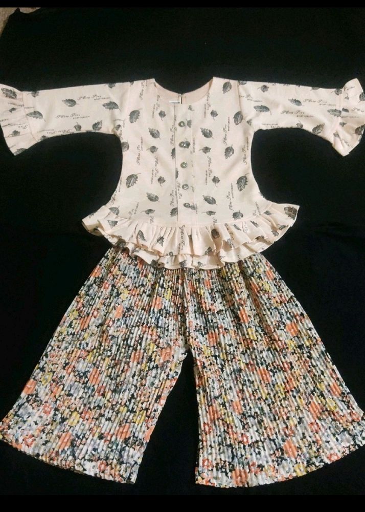 Plazo Dress For Baby