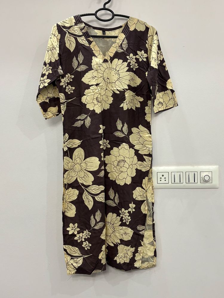 Women's Floral Print Kurta set