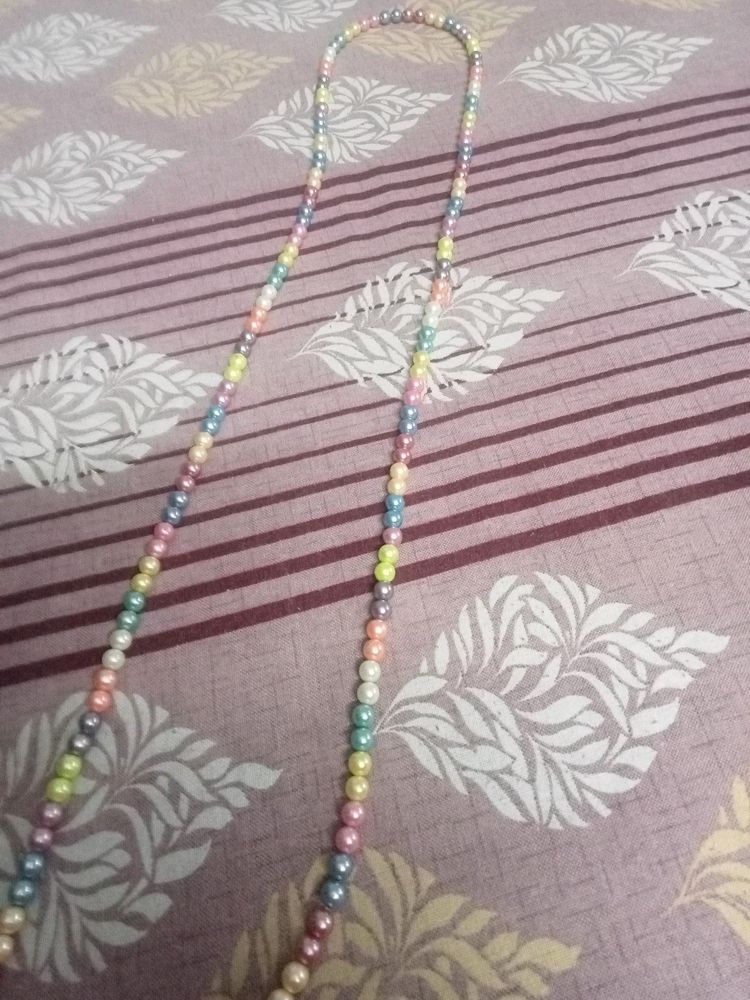 Multicolour Long Neck Piece
