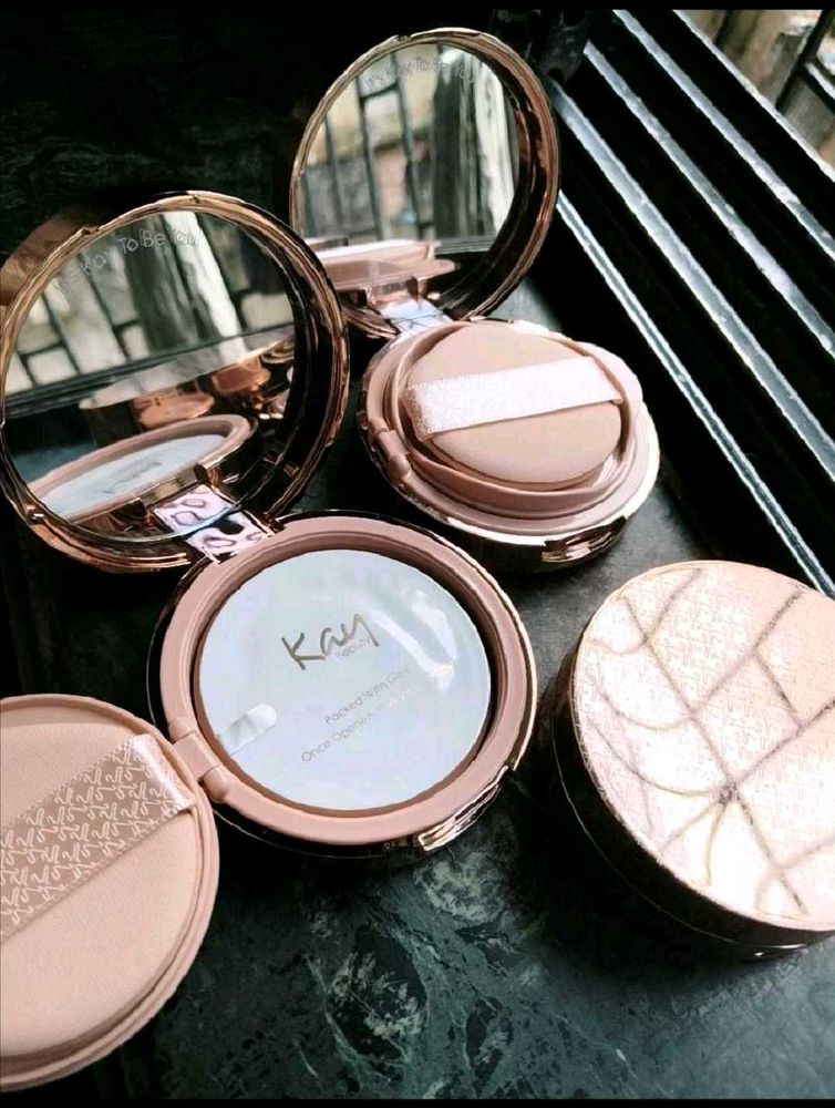 Kay Beauty hydra cloud cushion foundation.
