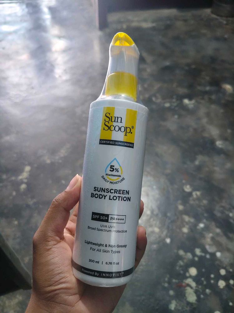 Sun Scoop Sunscreen Body Lotion SPF 50