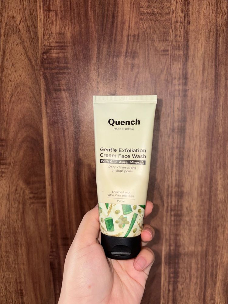 Quench Gentle Exfoliation Cream Face Wash