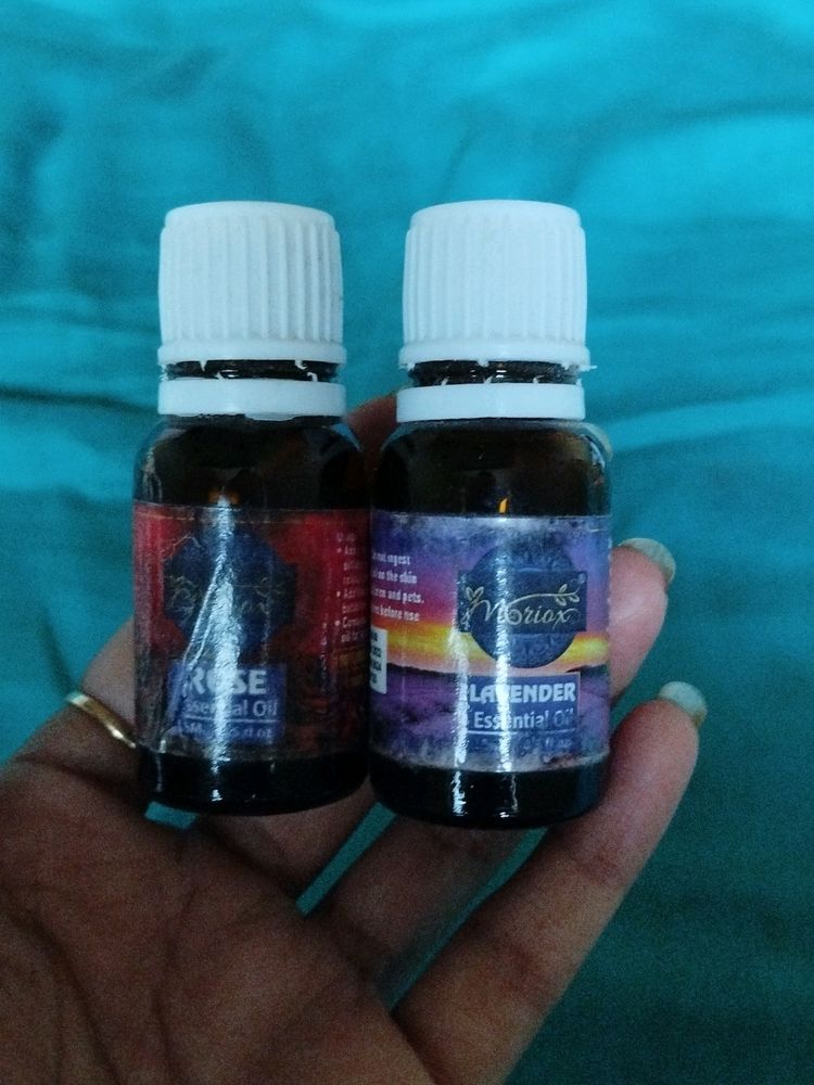 Moriax Rose And Lavender Essential Oil