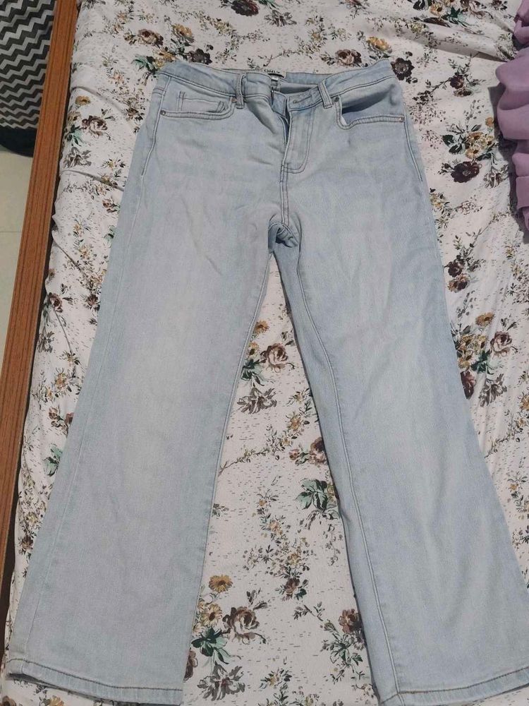 Light Wash Flare Jeans