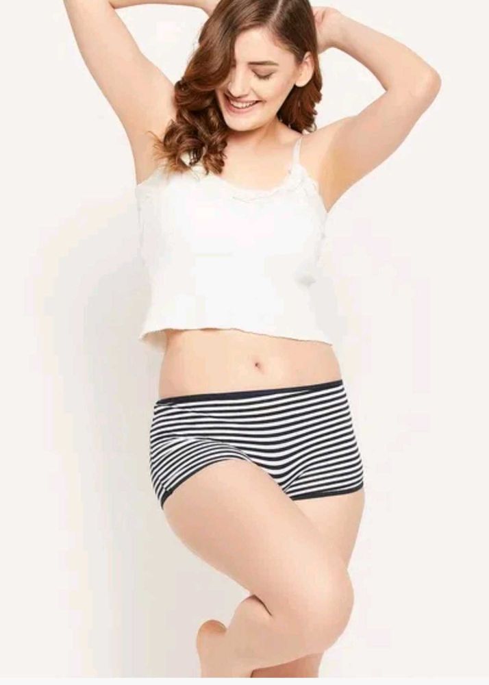 Clovia Striped Womens BoyShorts