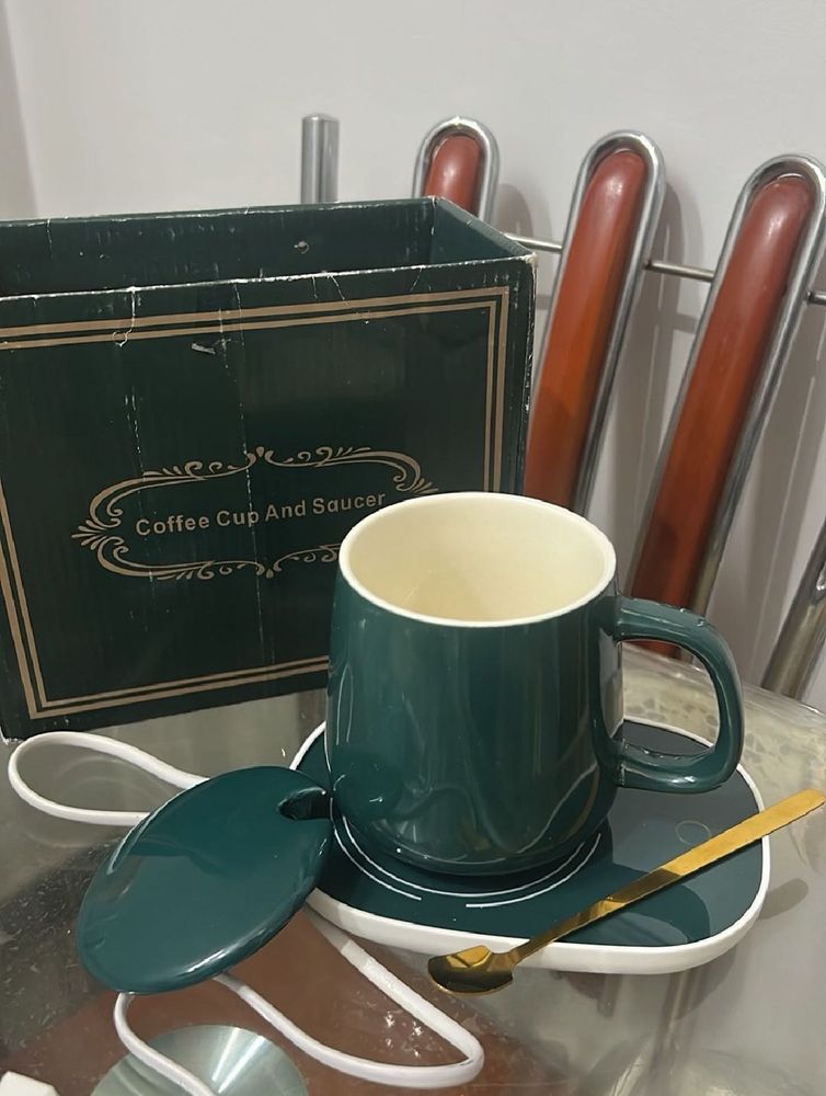 Emerald Green Coffee Cup Warmer- New