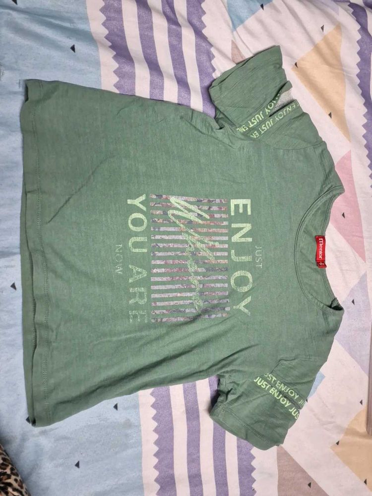 Green Graphic T-Shirt