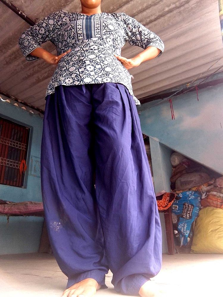 Blue Salwal