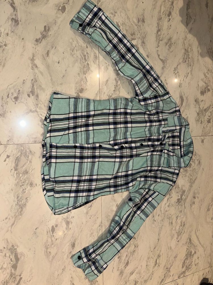 Chic Plaid Long Sleeve Shirt