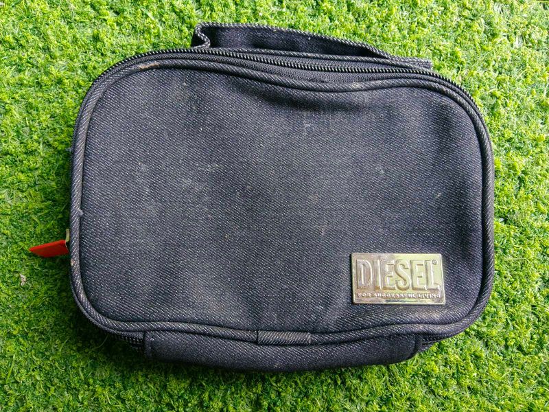 DIESEL For Successful Living Premium Travel Pouch