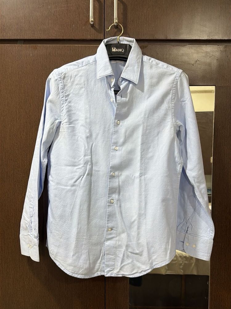 Light Blue Button-Down Shirt