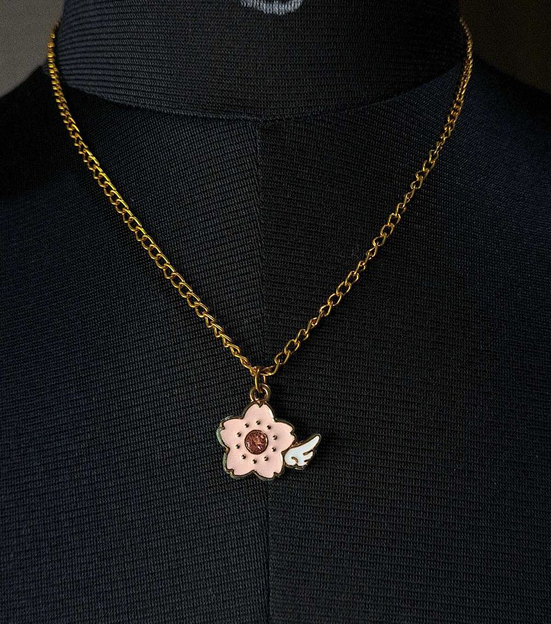 Flower Charm Necklace