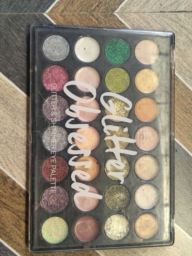 Glitter &amp; Shimmer Eyeshadow Palette