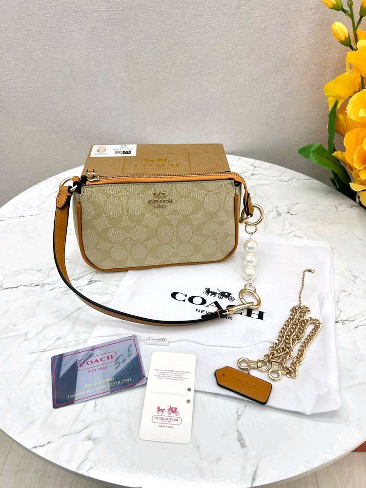Coach Monogram Crossbody Bag