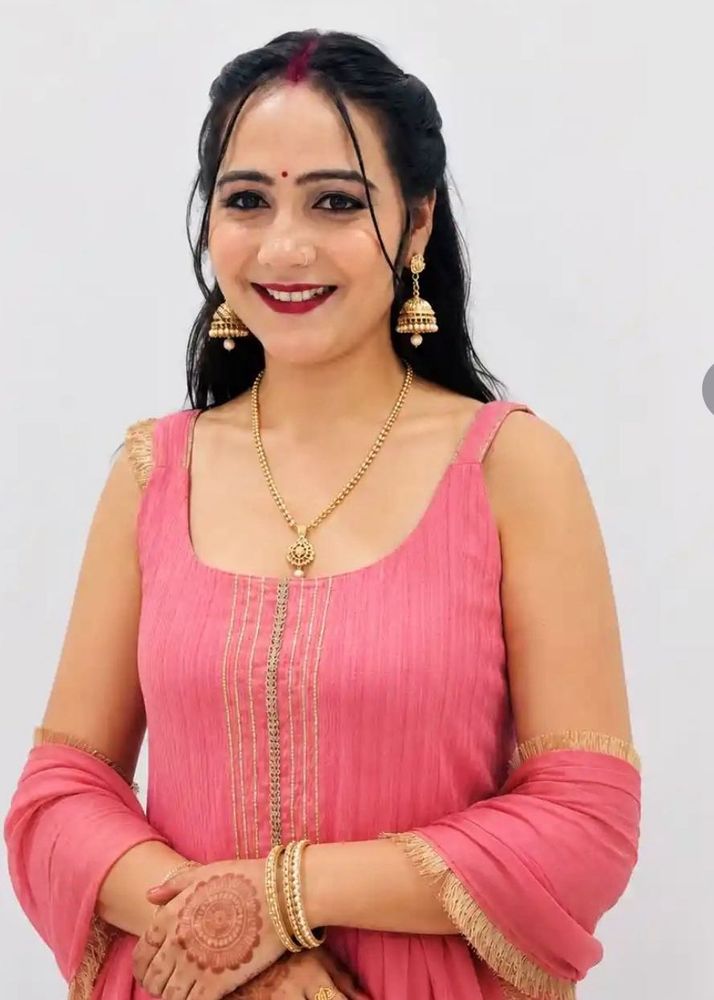 Elegant Pink Kurta Set with Dupatta