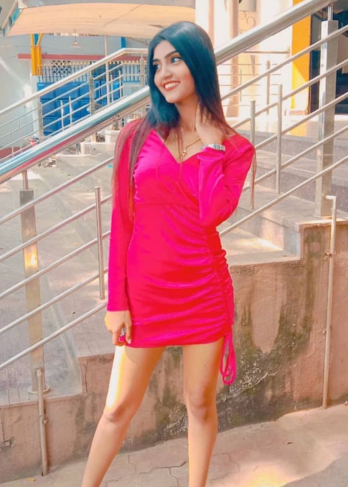 Vibrant Pink Ruched Mini Dress