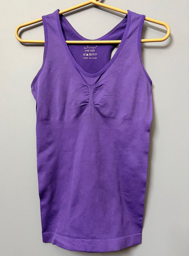 Comfortable Seamless V-Neck Tank Top