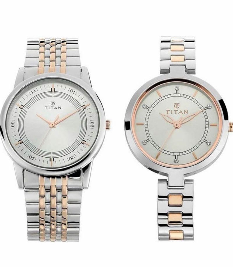 Titan Couple Watch Set