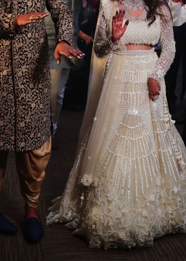 Price Drop- Samyakk Cut Dana Lehenga