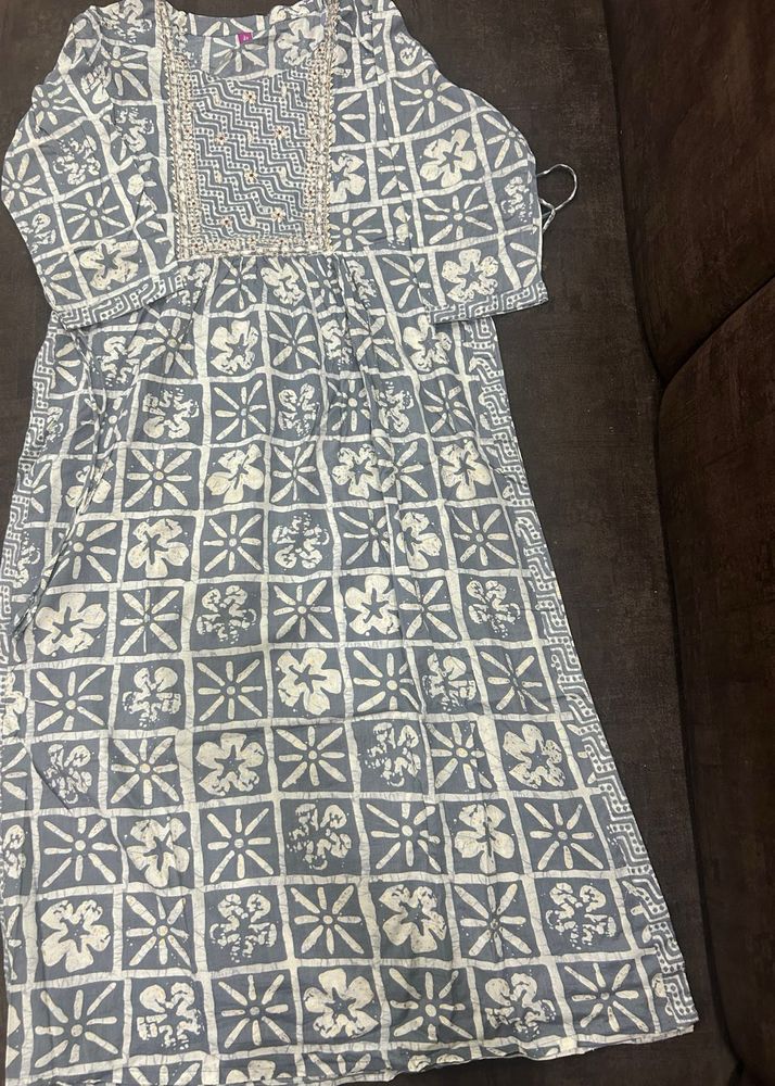 Nyra cut long kurti