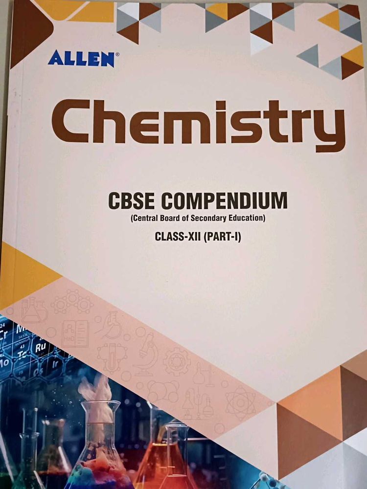 Allen Chemistry CBSE Compendium Class XII Part 1