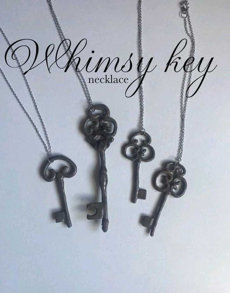 🗝️ Whimsical Vintage Key Necklaces ( Any 1)