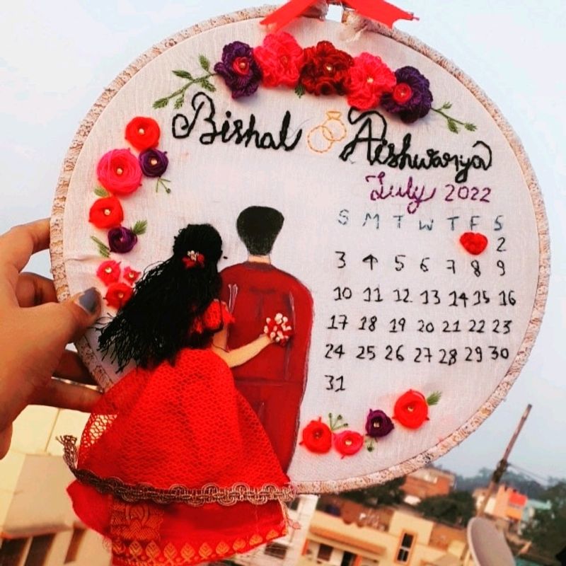 Engagement Emboidery Hoop