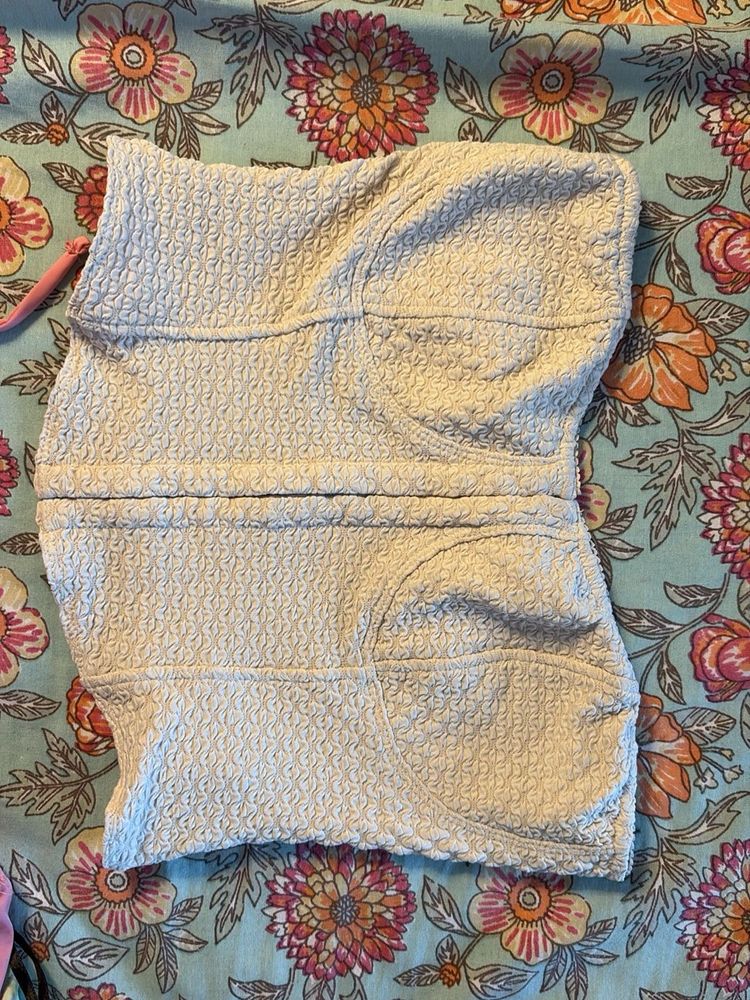 Textured Bandeau Top
