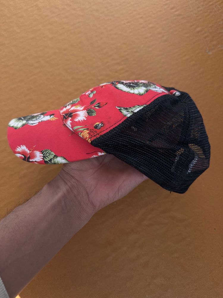 Floral Print Trucker Hat