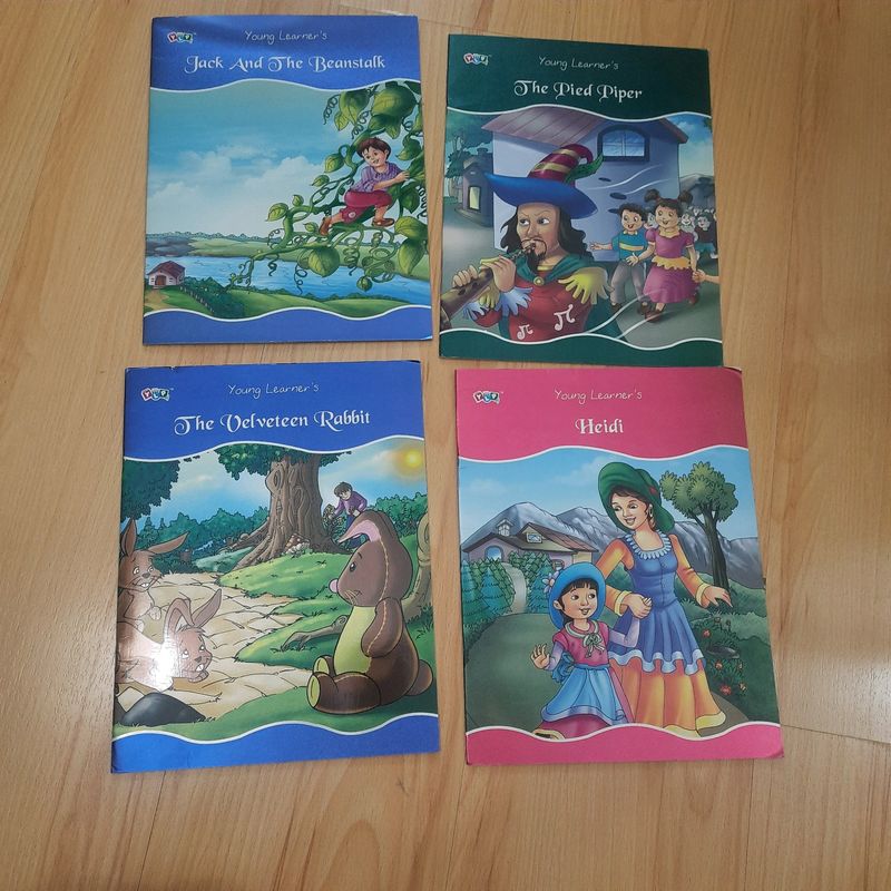 SALE: set of 4 fairy tale books for kids