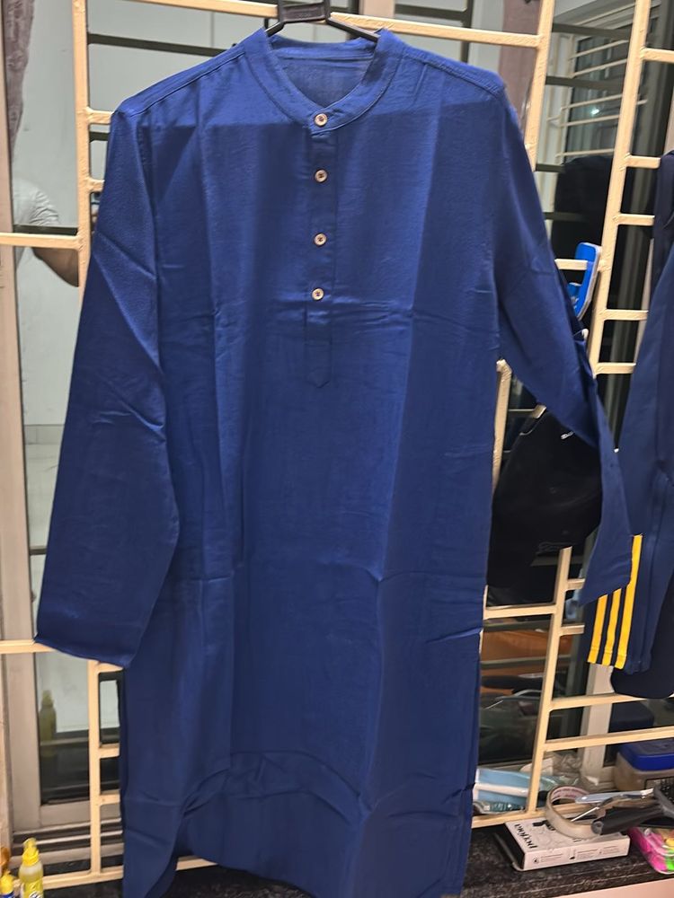 Navy Blue Kurta