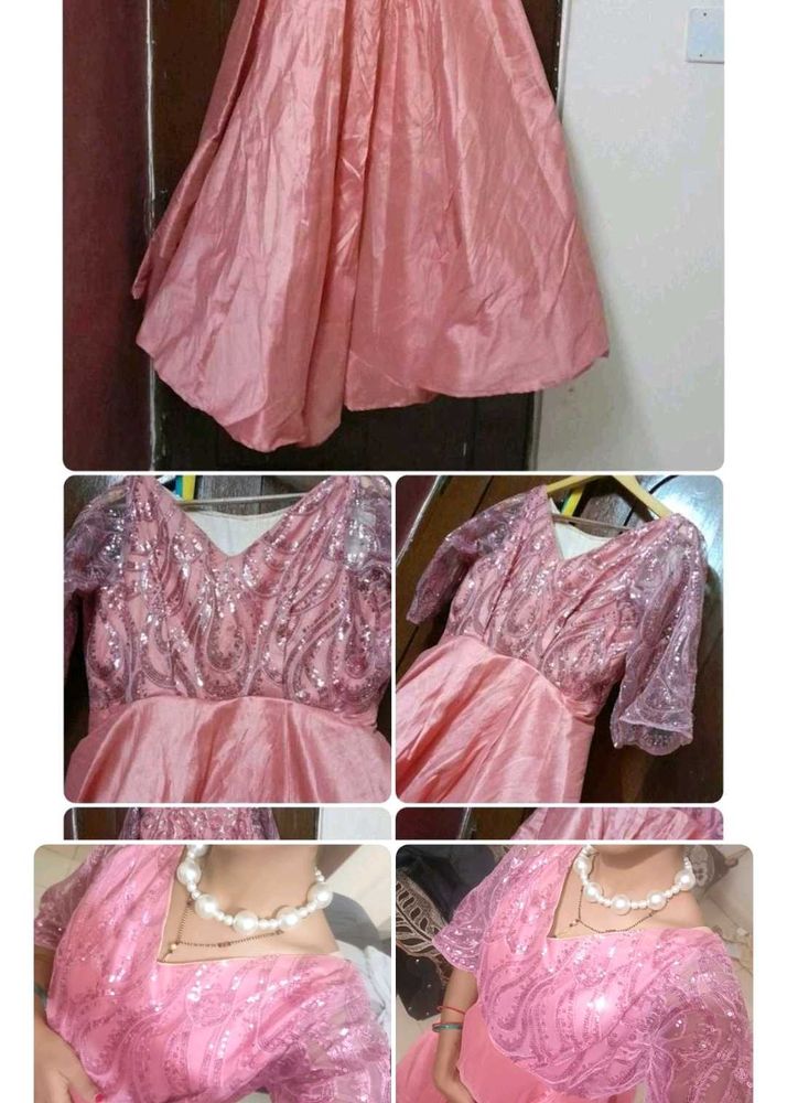 Sparkly Pink Party Dress
